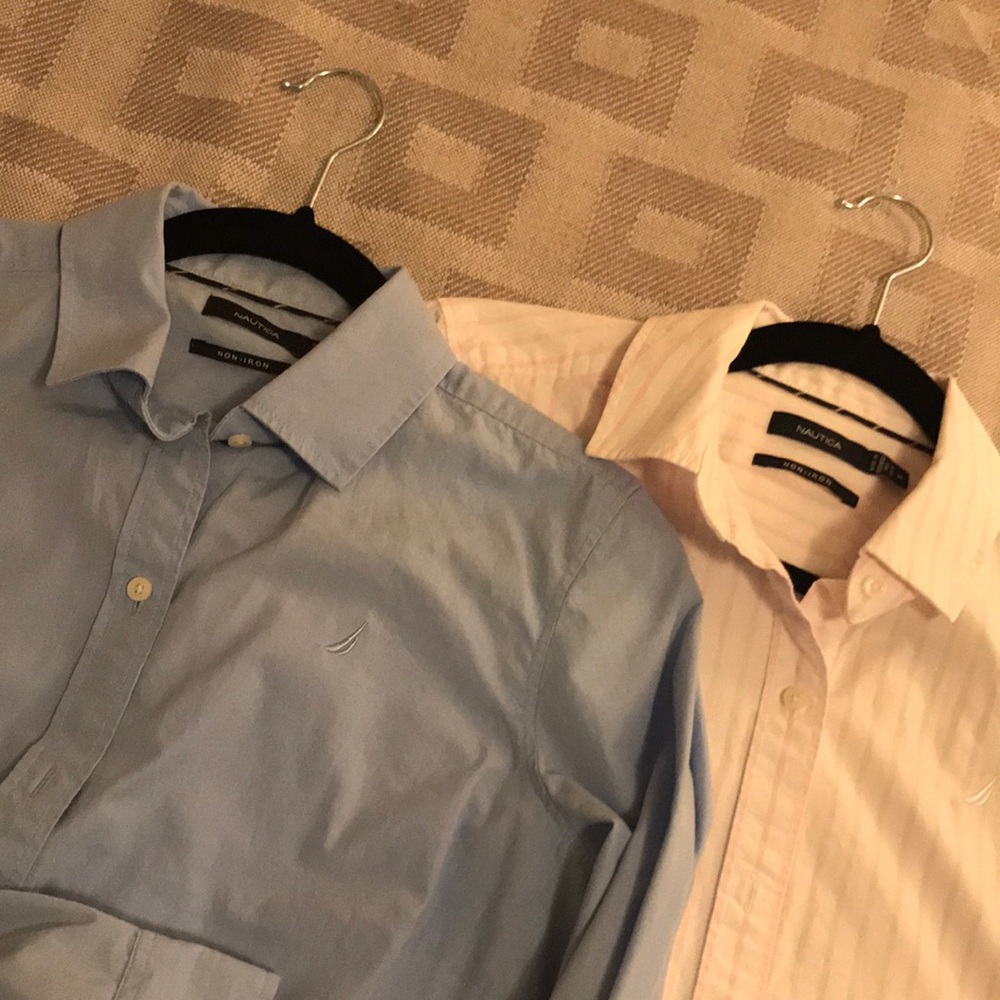TWO Nautica dress blouses